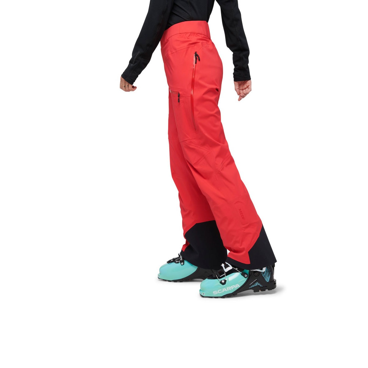 Black Diamond Recon LT Stretch Pant Women's in Coral Red